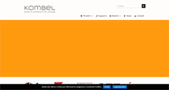 Desktop Screenshot of kombel.it